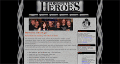 Desktop Screenshot of forgottenheroes.de